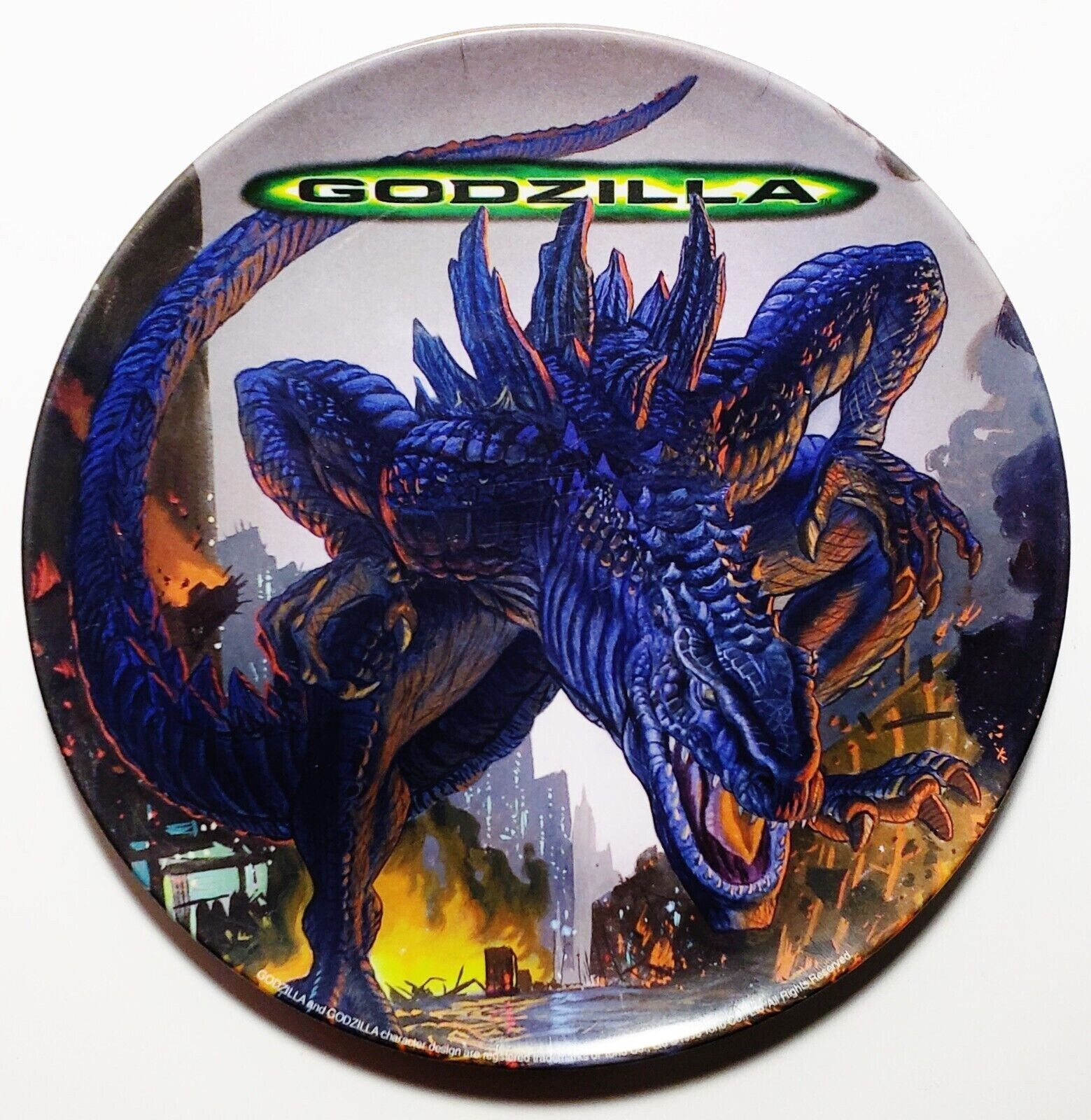 ゴジラ　イラストシート　限定品 Vintage 1998 Godzilla 8