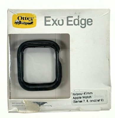 OtterBox EXO Edge Case for Apple Watch Series 9/8/7 41mm Bumper Black