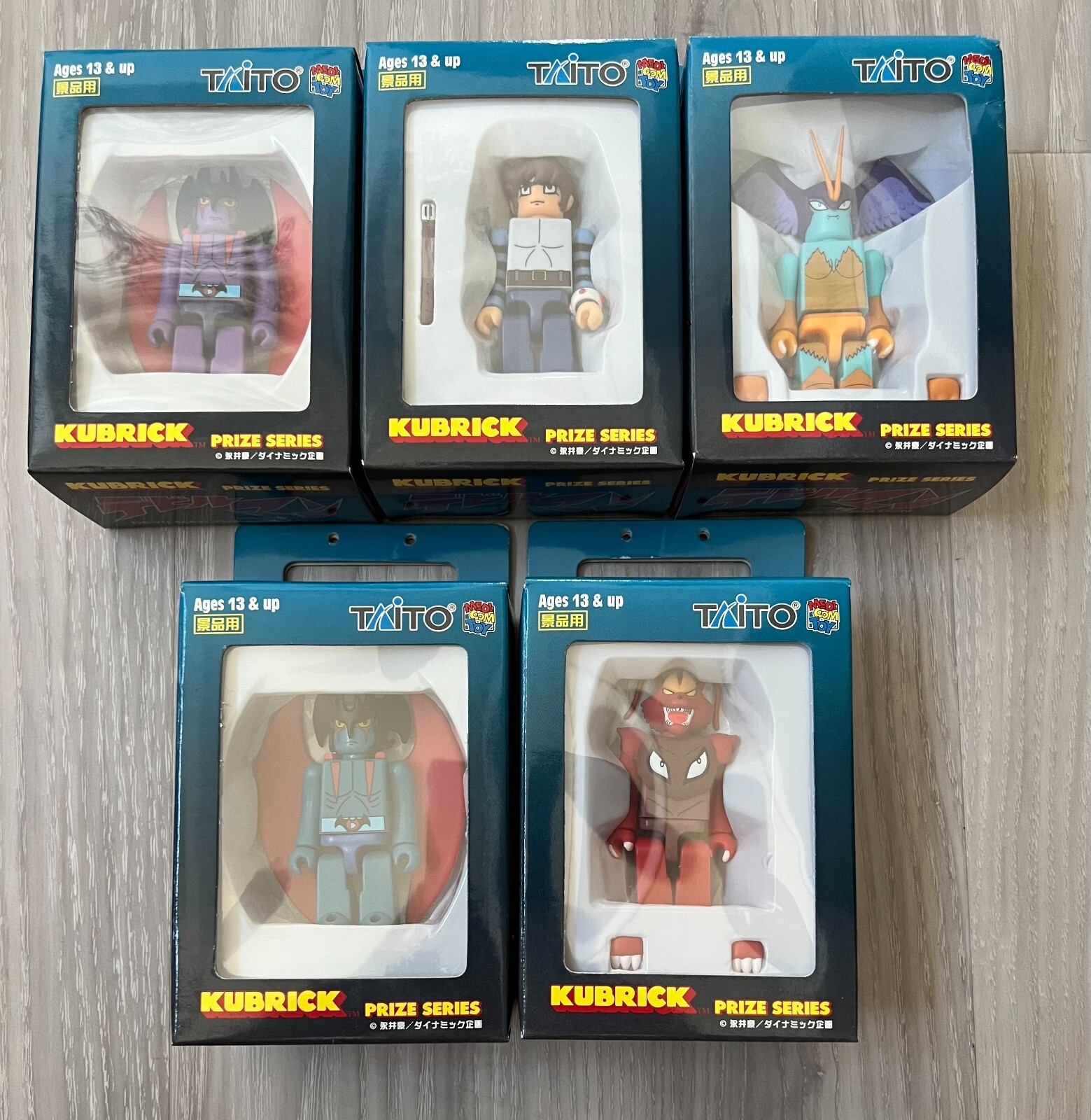MEDICOM TOY - デビルマン devilman kubrick medicom toy Devilman KUBRICK Figure 5 pc Set Medicom Taito Anime | eBay