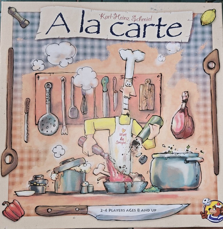 A la carte (1989) Board Game Guys