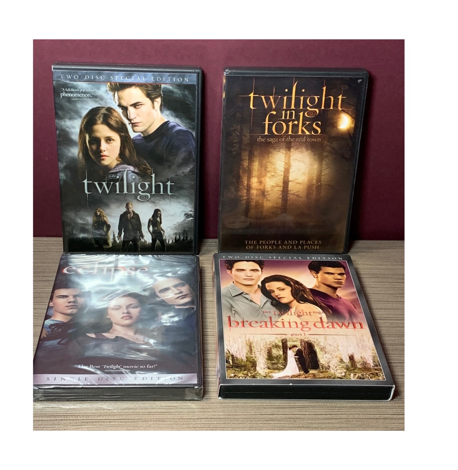 トワイライトDVD 全巻　Twilight Box Set サイン入り特典付き トワイライトDVD 全巻 Twilight Box Set サイン入り特典付き