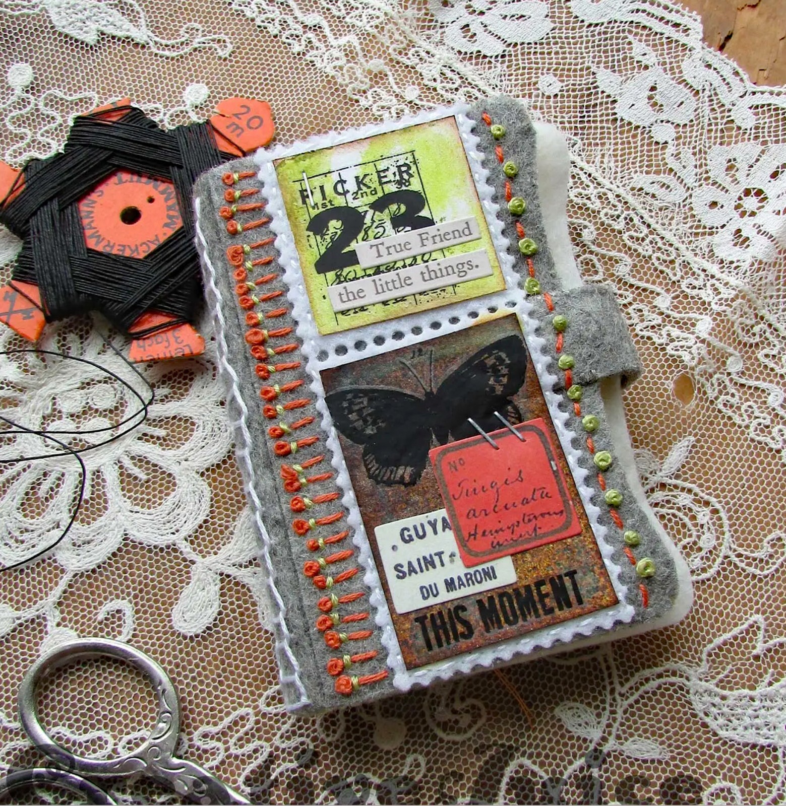 Sizzix Bigz ScoreBoards Needle Book die #660767 Retail $29.99 by Eileen Hull