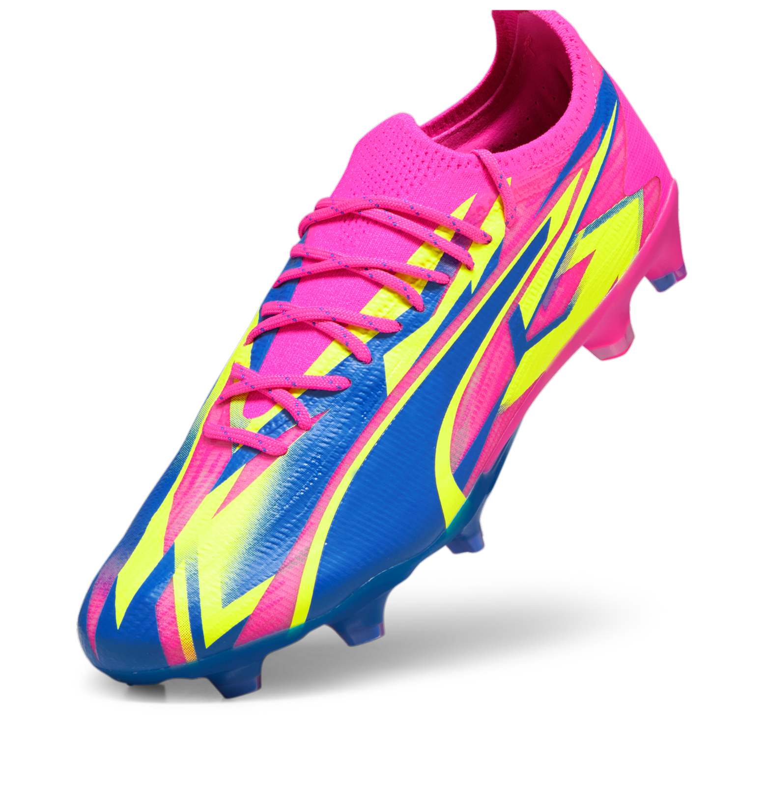 Pre-owned Puma Ultra Ultimate Energy Fg/ag Low Energy Pack Soccer Cleats Men's Size In Pink