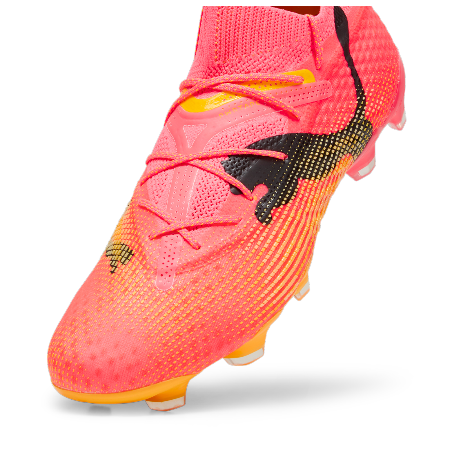 Pre-owned Puma Future 7 Ultimate Firm Ground Soccer Cleats Mens 10759903 In Orange