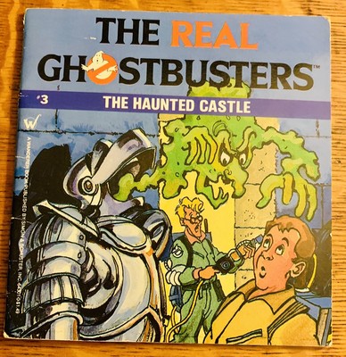 1980s Small Wanderer Book #3 The Real Ghostbusters Haunted Castle