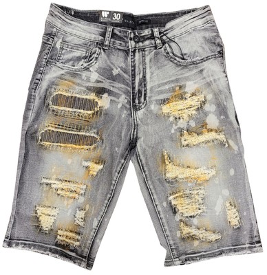 

Мужские джинсовые шорты с эффектом потертости Waimea Grey Wash