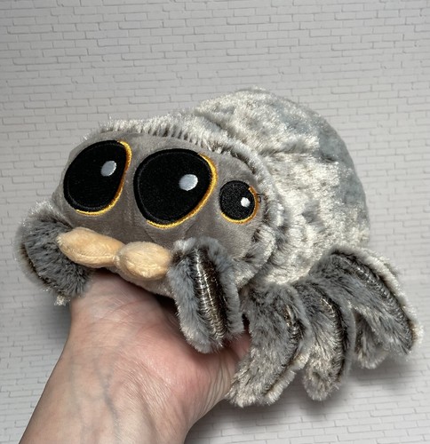 New Jumping Spider Plush 7 Inch Lucas The Spider Super Cute Plushie