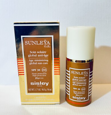 SISLEY Sunleya G.E Age Minimizing Global Sun Care SPF 30 UVA 1.7 oz New in Box