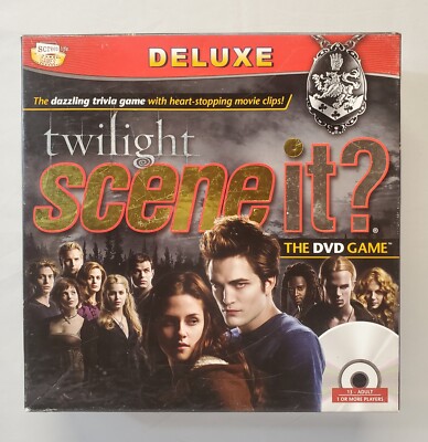 Twilight Movie Scene It Deluxe DVD Board Game Screenlife Games in Box READ