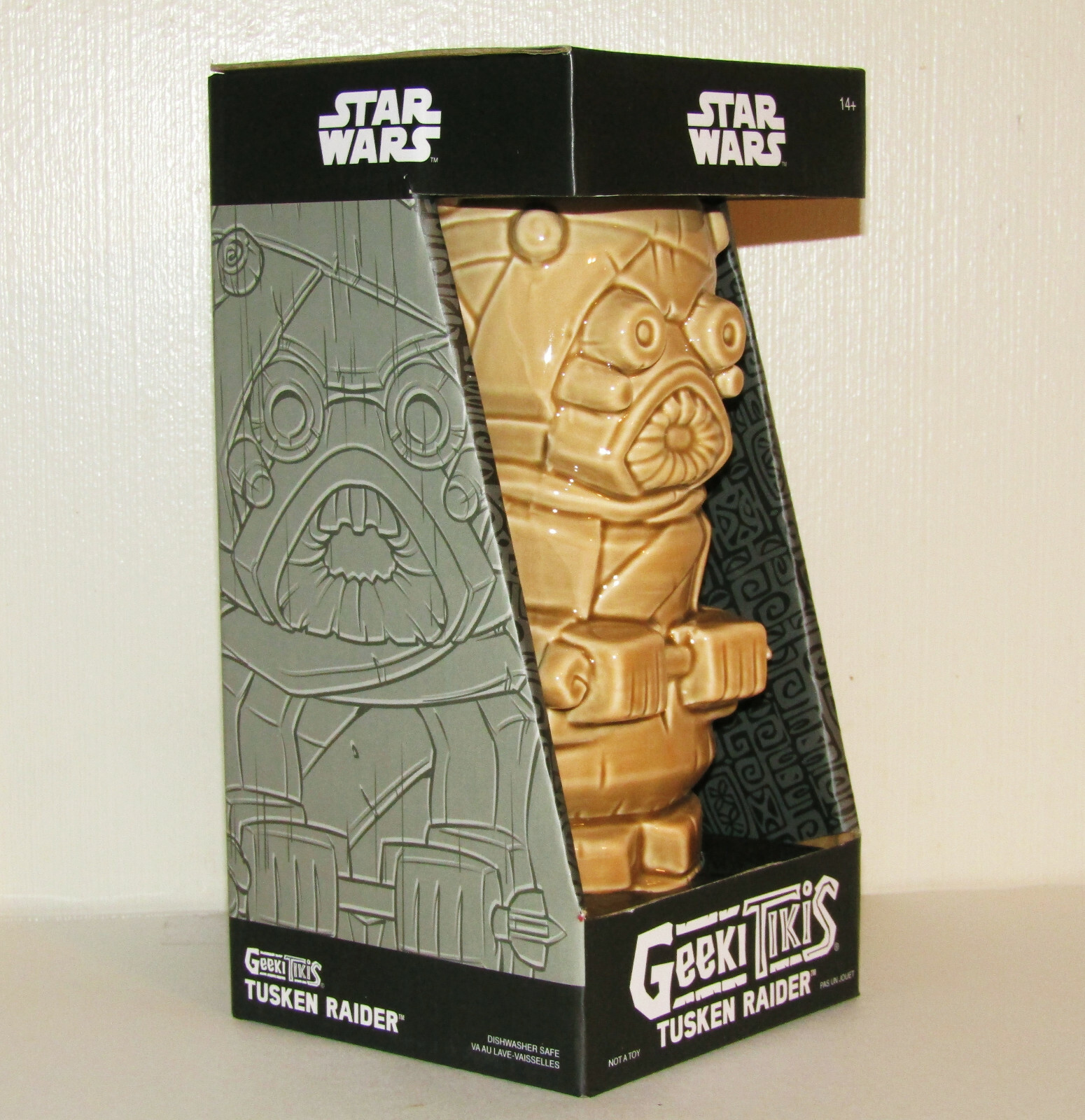 Star Wars Geeki Tikis Tusken Raider Sculpted Mug Figure Ceramic Collectible New