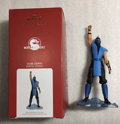 Hallmark Sub-Zero 2021 Keepsake Ornament Mortal Kombat QXI7135 NEW Box Wear