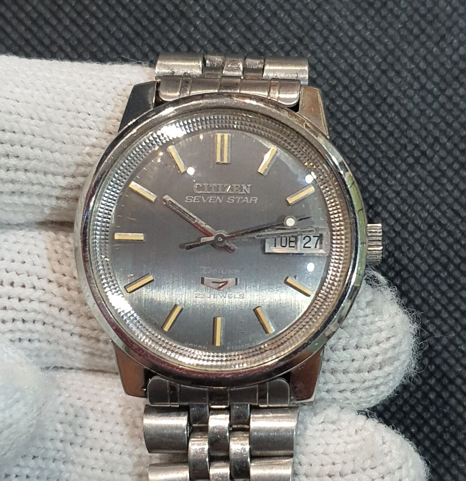 Vintage Citizen Seven Star Deluxe 23 Jewels Automatic | eBay Vintage Citizen Seven Star Deluxe 23 Jewels Automatic | eBay