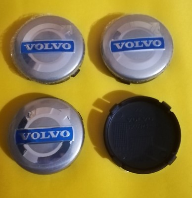 Coprimozzo Volvo Nero Lucido - Set Originale 32147649 - Foto 8