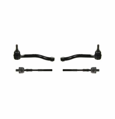4 Pc Front Inner Outer Tie Rod Ends Passenger Driver Kit for Nissan Altima