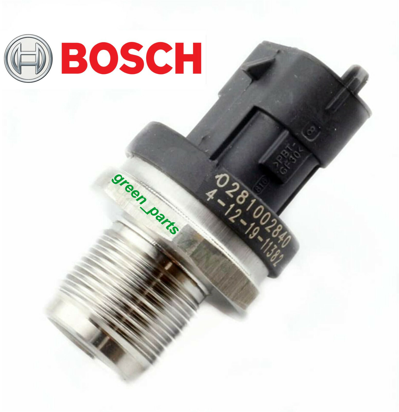 ネリサ BOSCH Fuel Rail Pressure Sensor for NISSAN Primastar Qashqai X