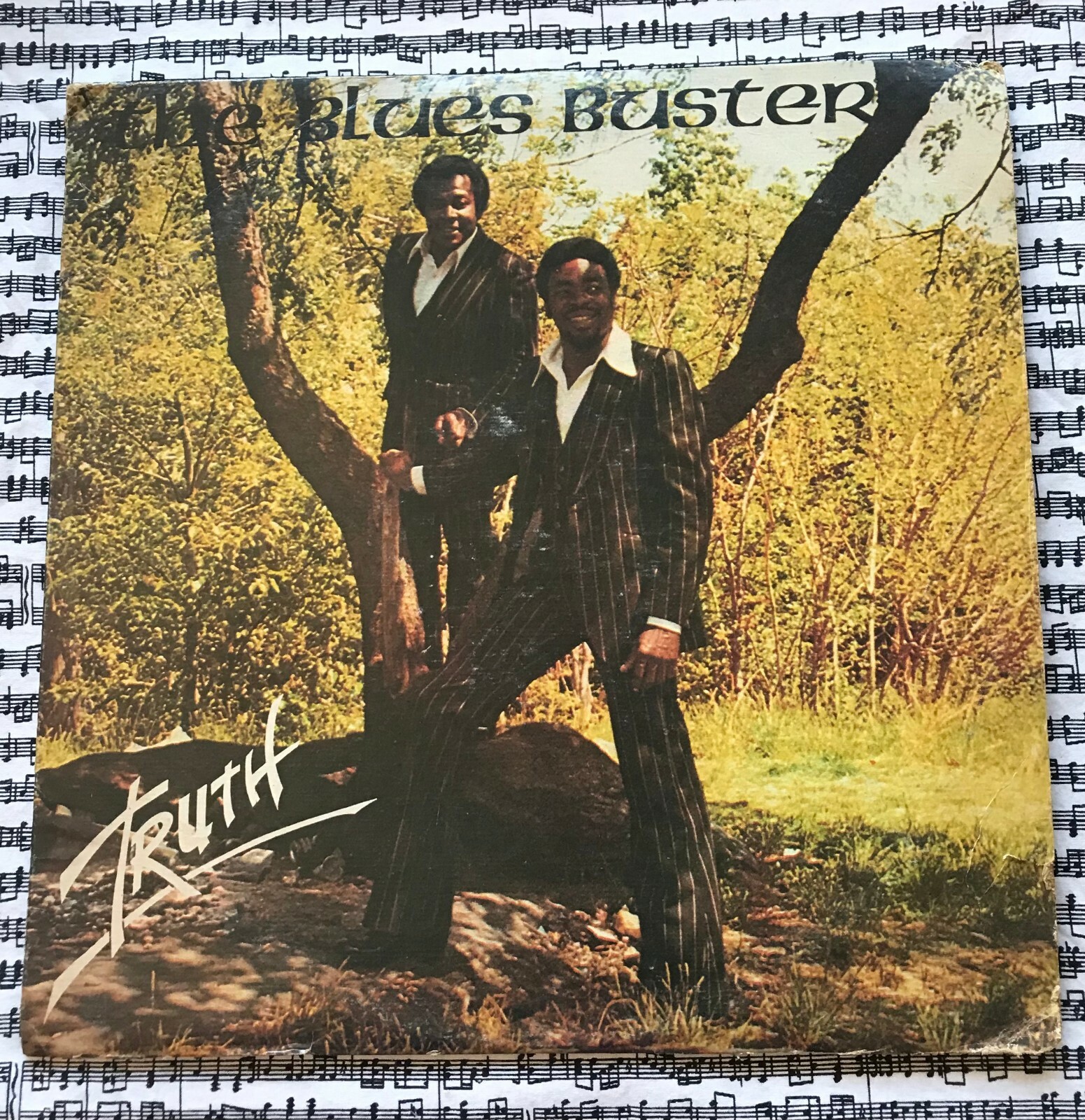 The Blues Busters Truth 1978 Sarge 1001B LP Rare Great