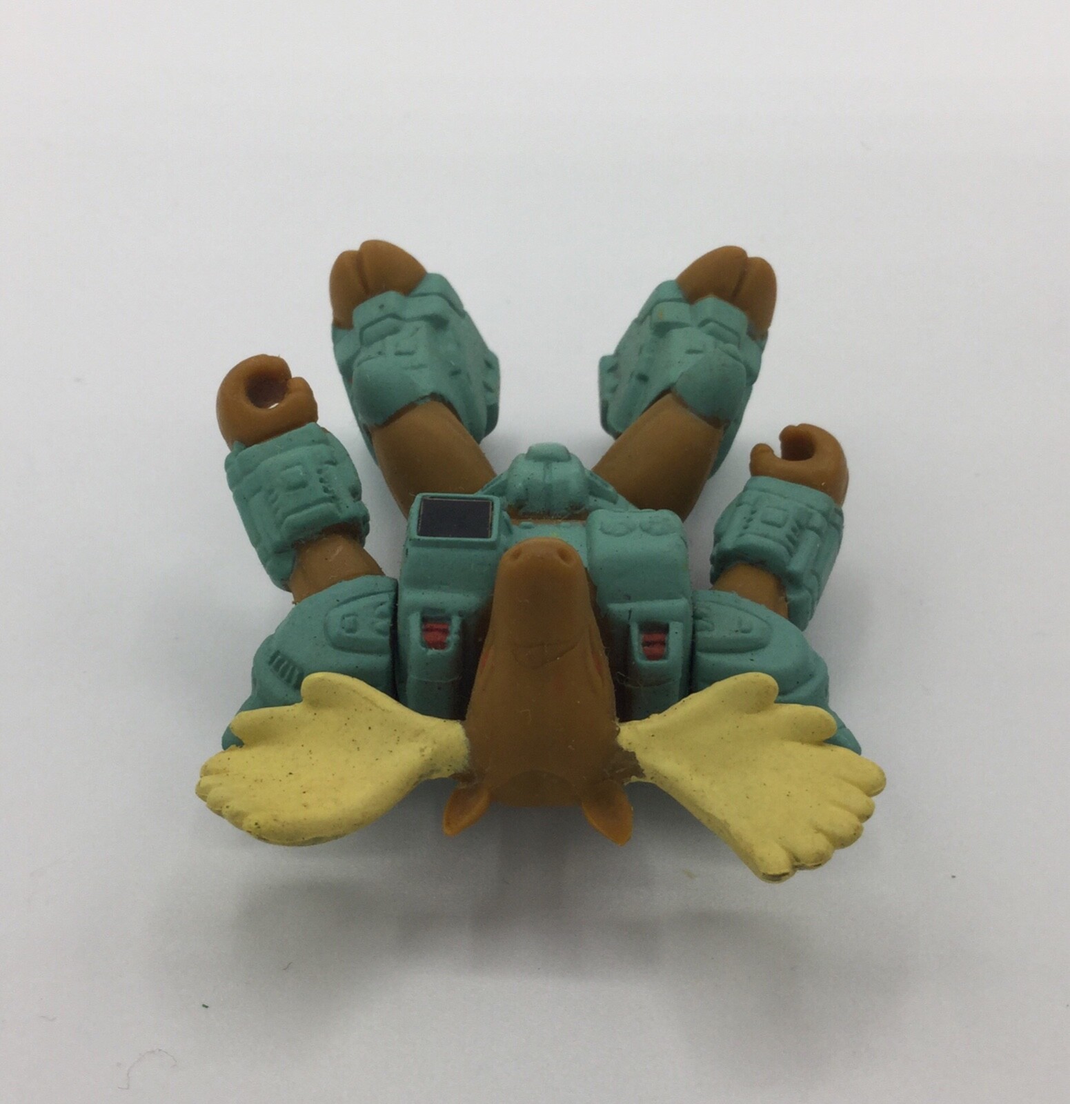 Battle Beasts #33 Major Moose w Rub (Wood).  Vintage Hasbro Takara Beast