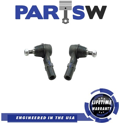 Front Outer Tie Rod End Pair Set Of 2 Left & Right For VW Jetta Golf Beetle MK4