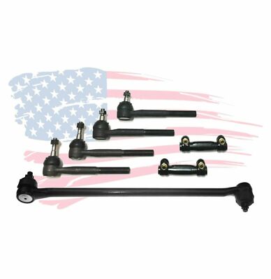7 New Pc Drag Link Tie Rods Kit for Chevrolet GMC Express Savana 1500 2500 3500