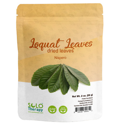 Loquat Leaves 2 oz. , Hojas de Níspero Secas , Loquat Leaves Tea