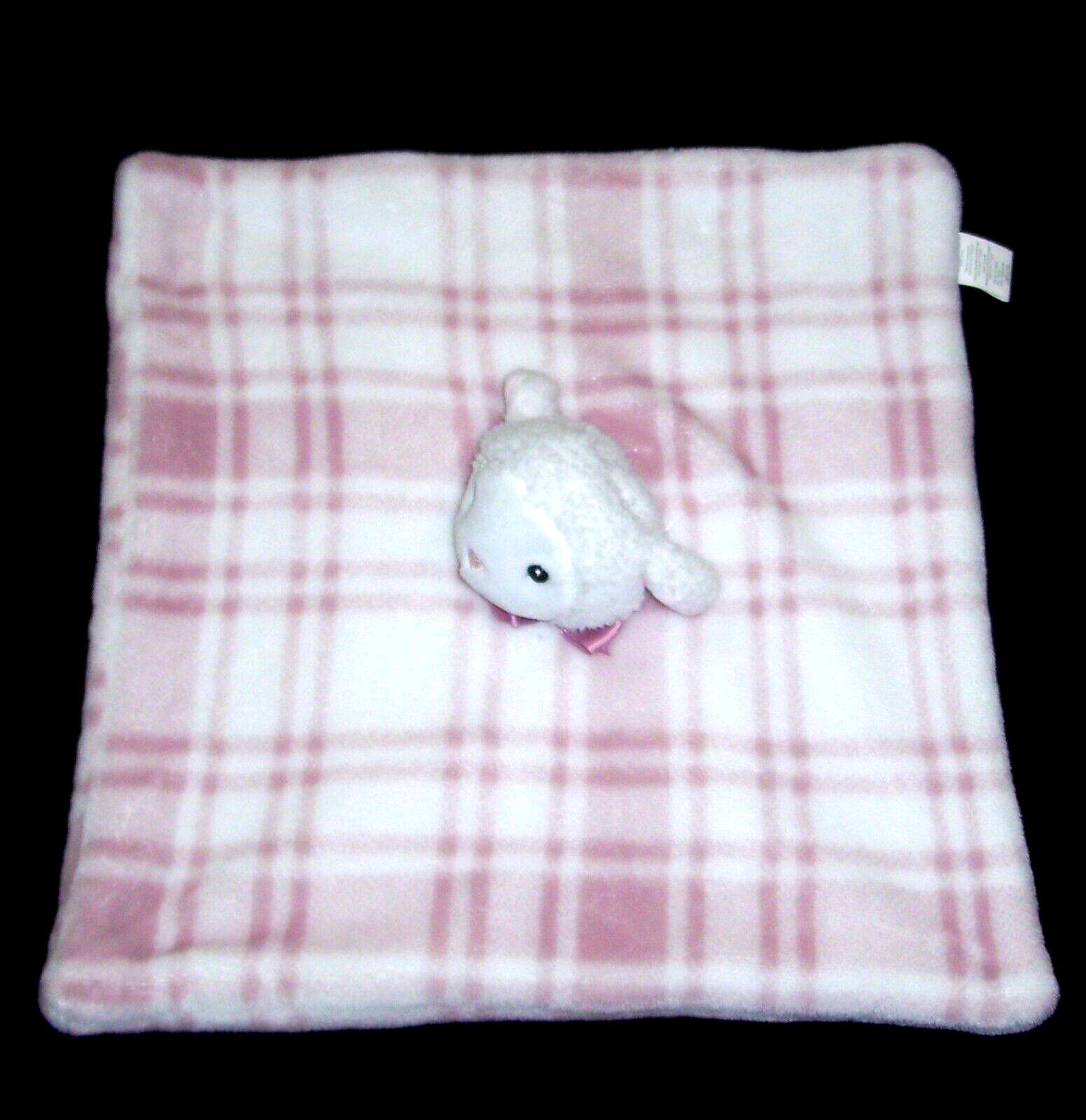 Plaid Plush Security Lovey 2 Ply