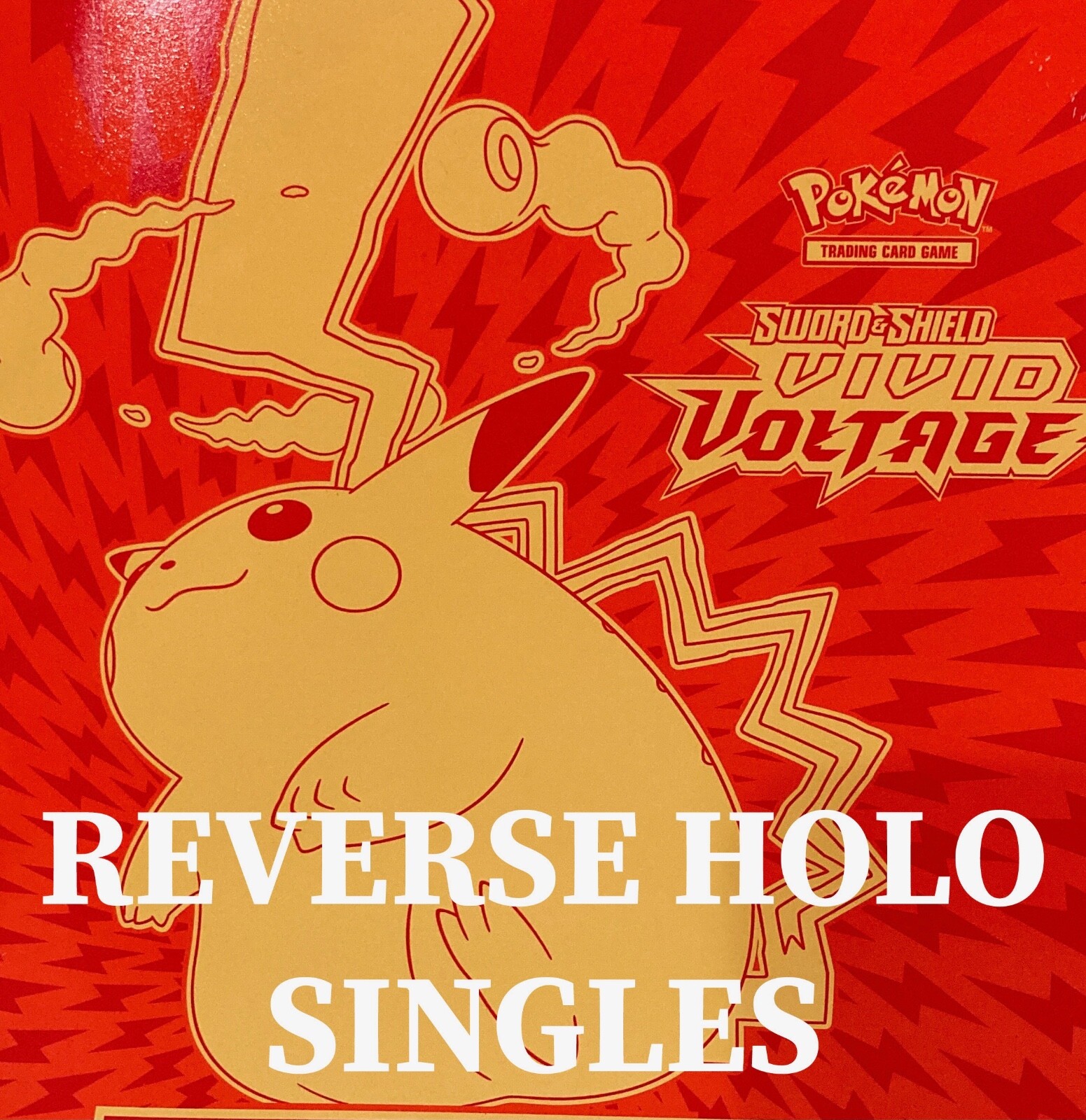 Summer　SALE　② Pokemon Vivid Voltage Complete - Reverse Holo Set - -PICK