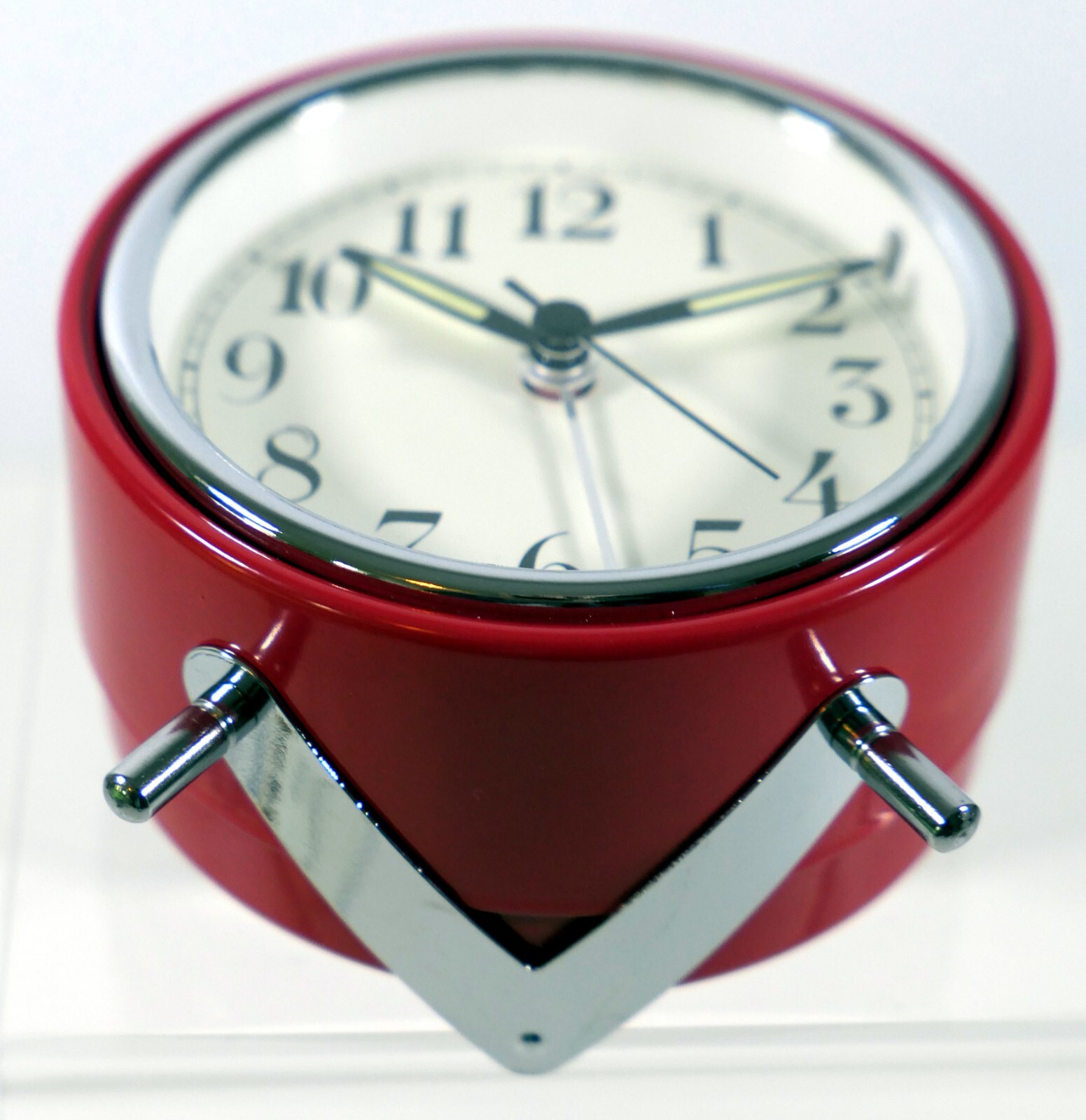 NEW Retro Style Red Alarm Clock with Light - Hearth and Hand Magnolia
