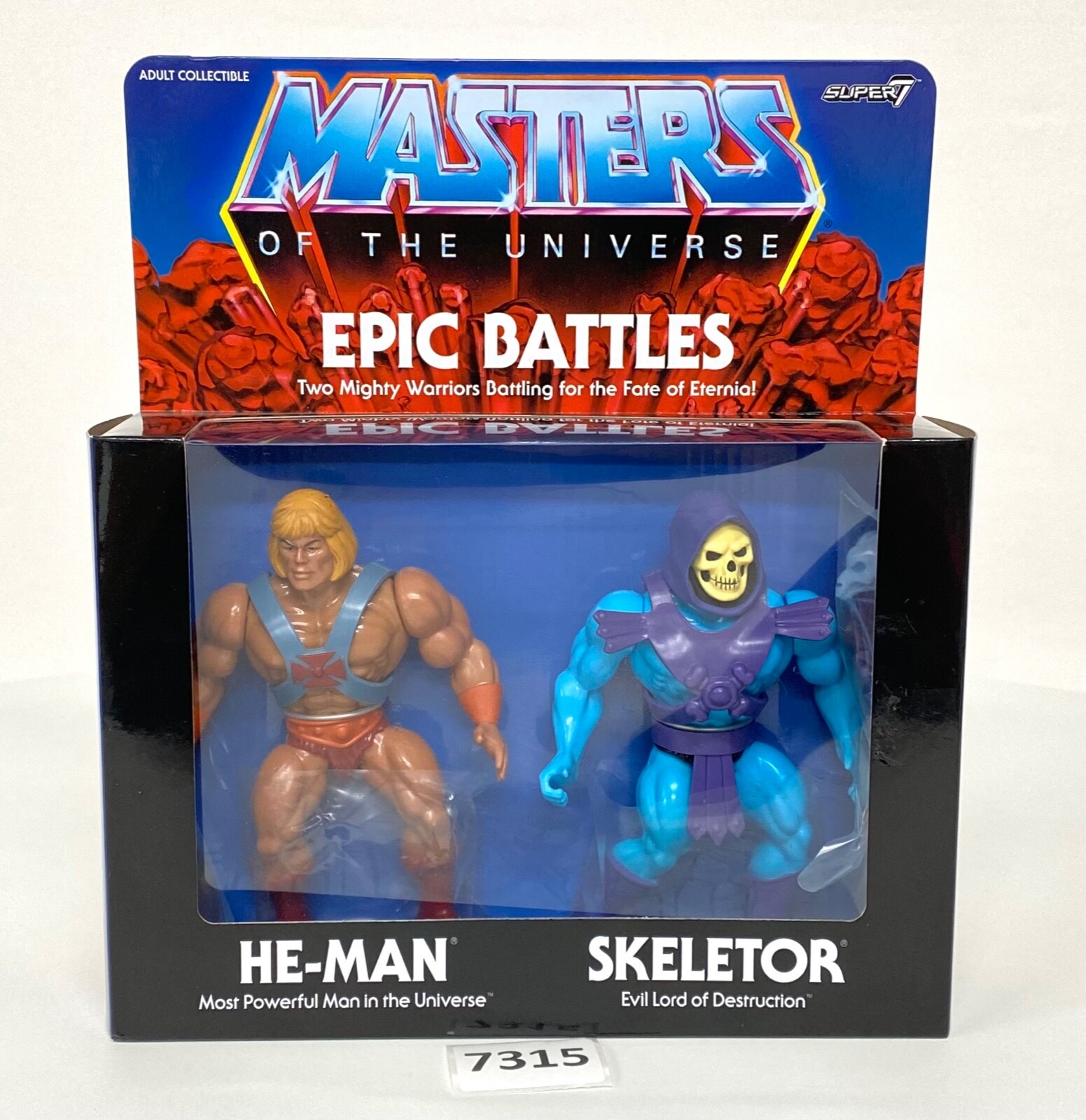 Super 7 Masters of the Universe Epic Battles He-Man and