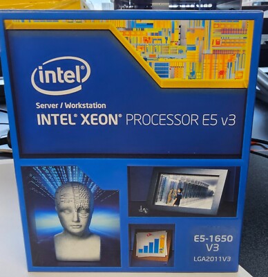 Intel Xeon E5-1650V3 Processor CPU 3.5GHz 15MB LGA2011 V3 140W