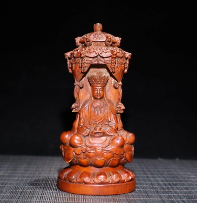 Details about / Old Chinese brass MING XUANDE hand-carved Buddha lotus statue