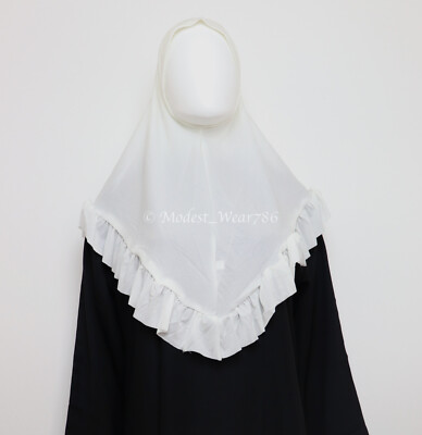 Women/Girls One Piece Instant Slip on Amira Hijab Shimmer High Quality 15 Colors