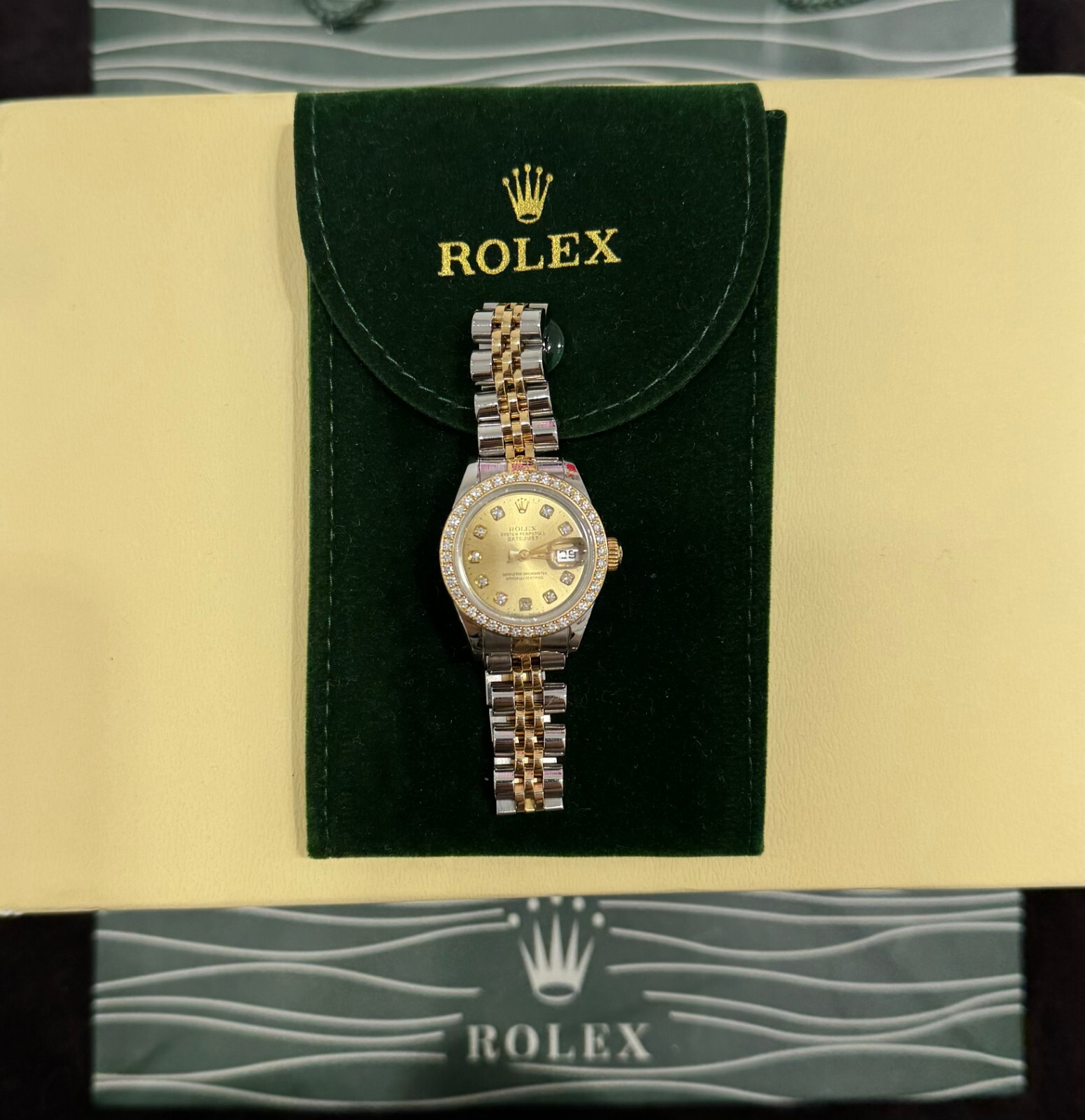 Original Rolex Oyster Perpetual Datejust w988321 R 69173 Original Rolex Oyster Perpetual Datejust w988321 R 69173