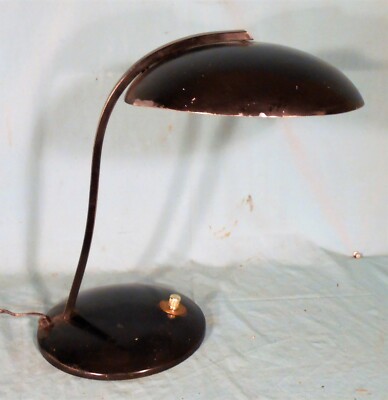mid century flying saucer lamp