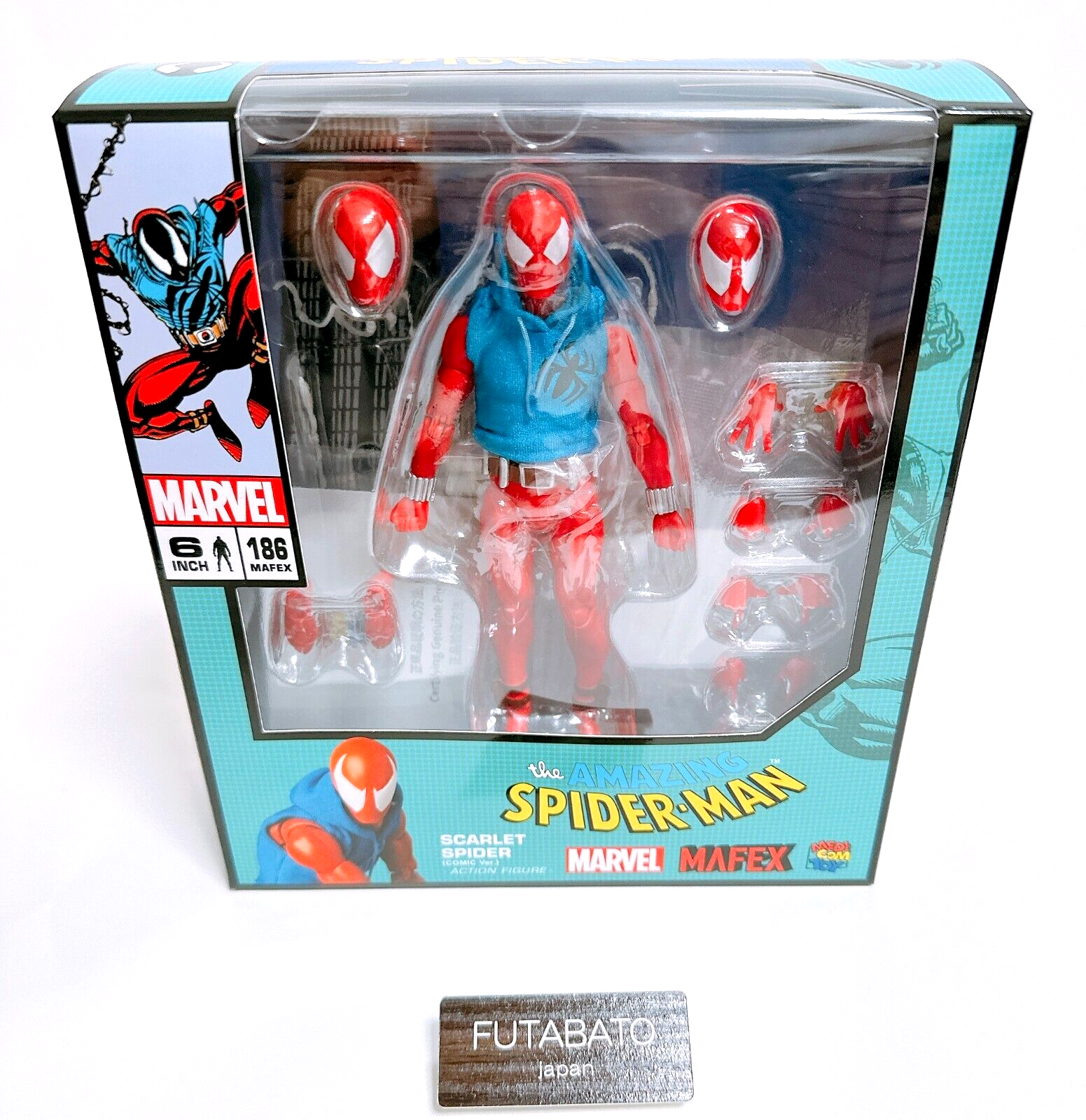 マフェックス No.186 MAFEX SCARLET SPIDER COMIC s-l400.jpg
