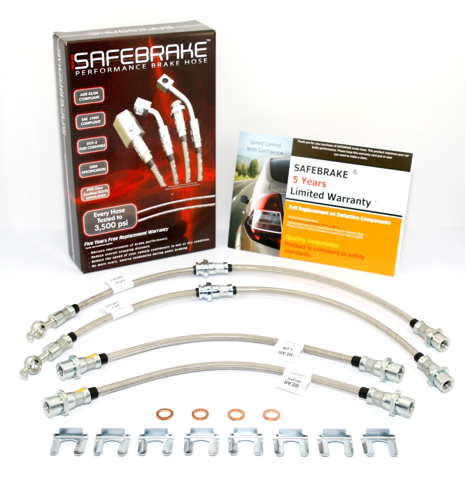 Mitsubishi Pajero IO (No lift) 1999-2003 brake upgrade - SAFEBRAKE Performance - Picture 1 of 10