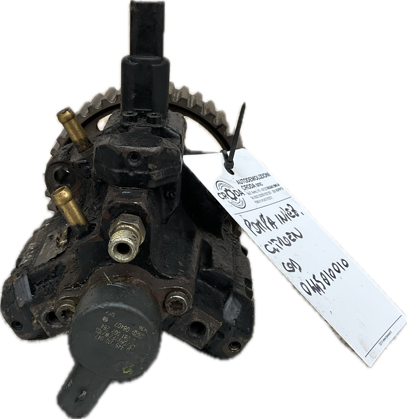 Pompa iniezione per modello CITROEN PEUGEOT FIAT  codice ricambio: 0445010010