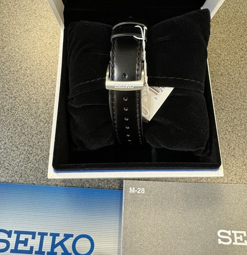 Pre-owned Seiko Prospex Luxe Spb379 Alpinist Gmt Automatic Leatherwatch With Tag Japan