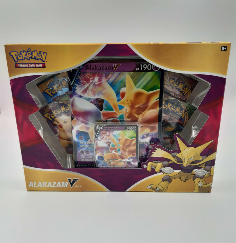 PokÃ©Mon Alakazam V Box - Simsala V Box - Neu/Ovp - Sealed  - Englisch - Pokemon