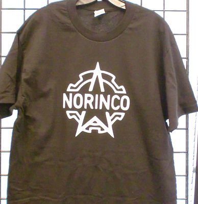 NORINCO T-Shirt  BLACK - SIZE M - 3XL   ak47, sks 7.62 x 39 GUNS