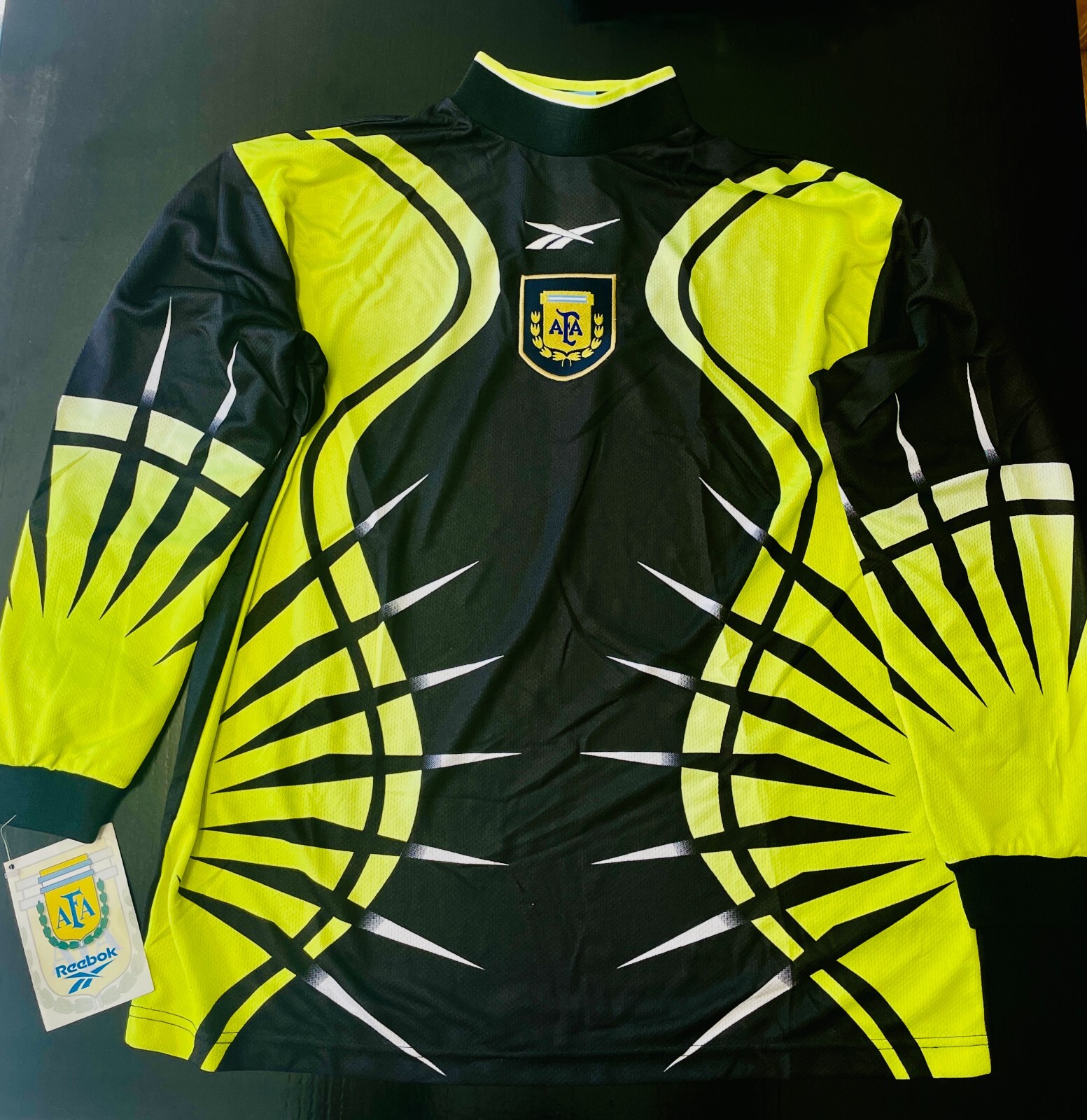 ARGENTINA 1999 2000 HOME FOOTBALL SHIRT SOCCER JERSEY REEBOK