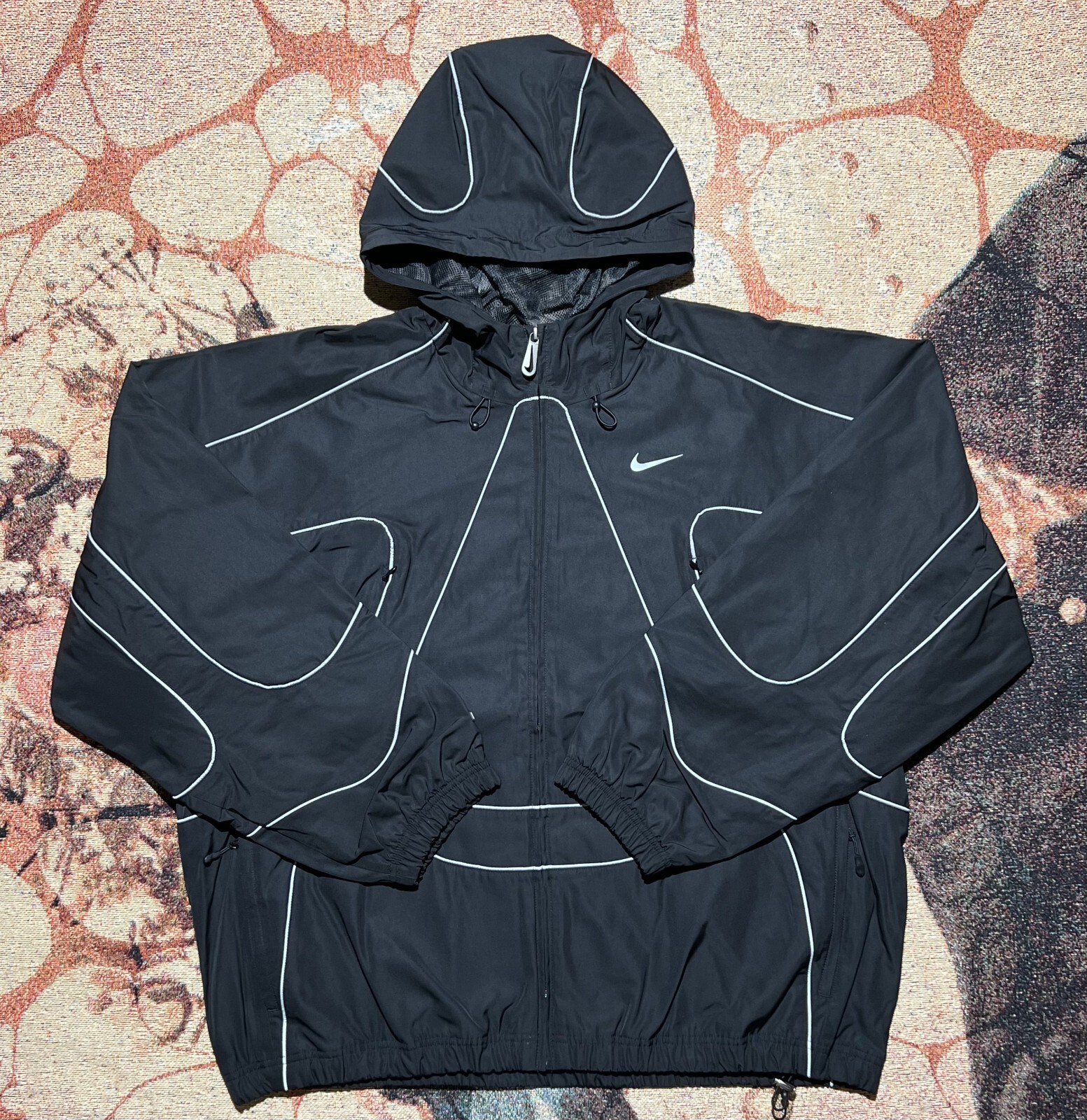 Corteiz Nike NRG Onyx Track Jacket Black Size Large Brand
