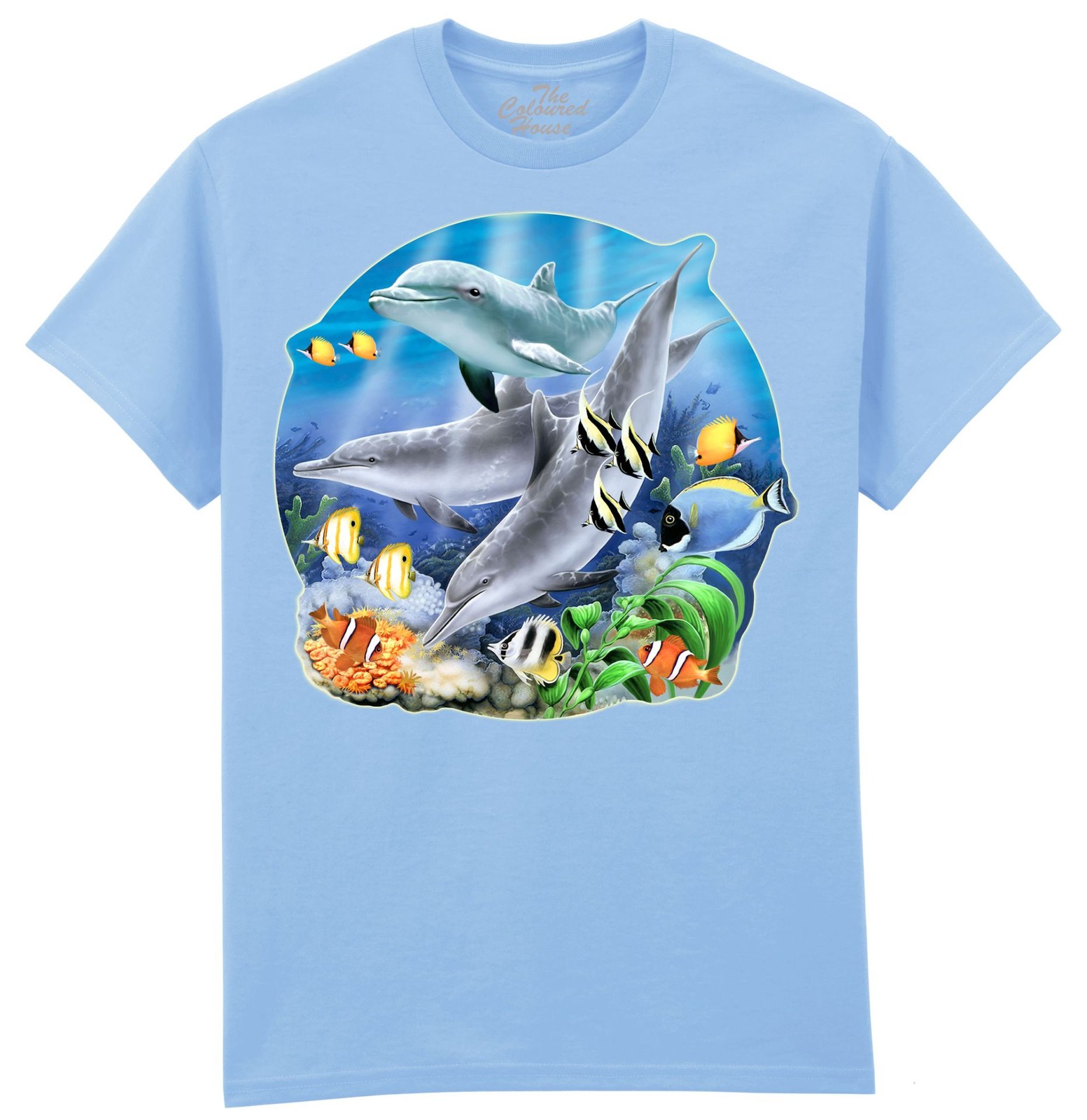 The Coloured House Erwachsenen T-Shirt 