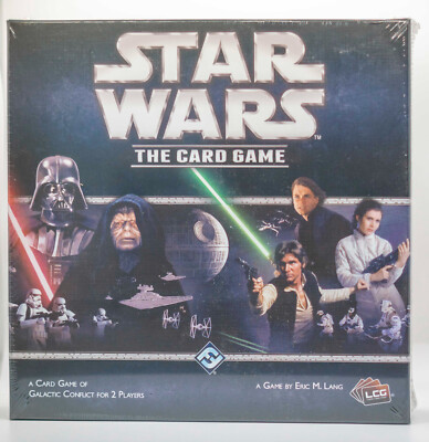 Star Wars The Card Game. A game of Galactic Conflict LCG Complete New Sealed