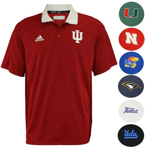 Мужское тренерское поло Adidas NCAA, командный вариант