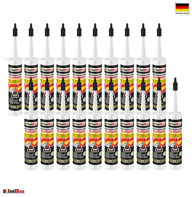 Montagekleber FIX-POWER Baukleber 20 x 480g Kartusche weiß Qualität 200kg / 10cm