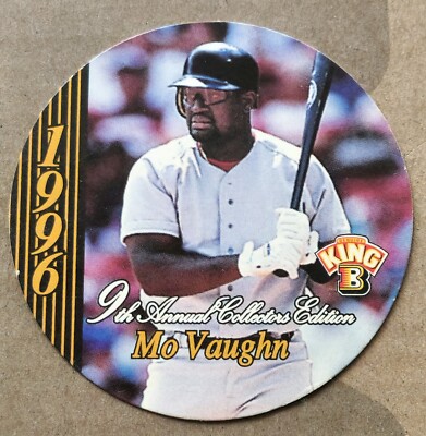 1996 King-B Collector's Edition Discs Mo Vaughn #2
