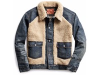 ralph lauren sherpa denim jacket