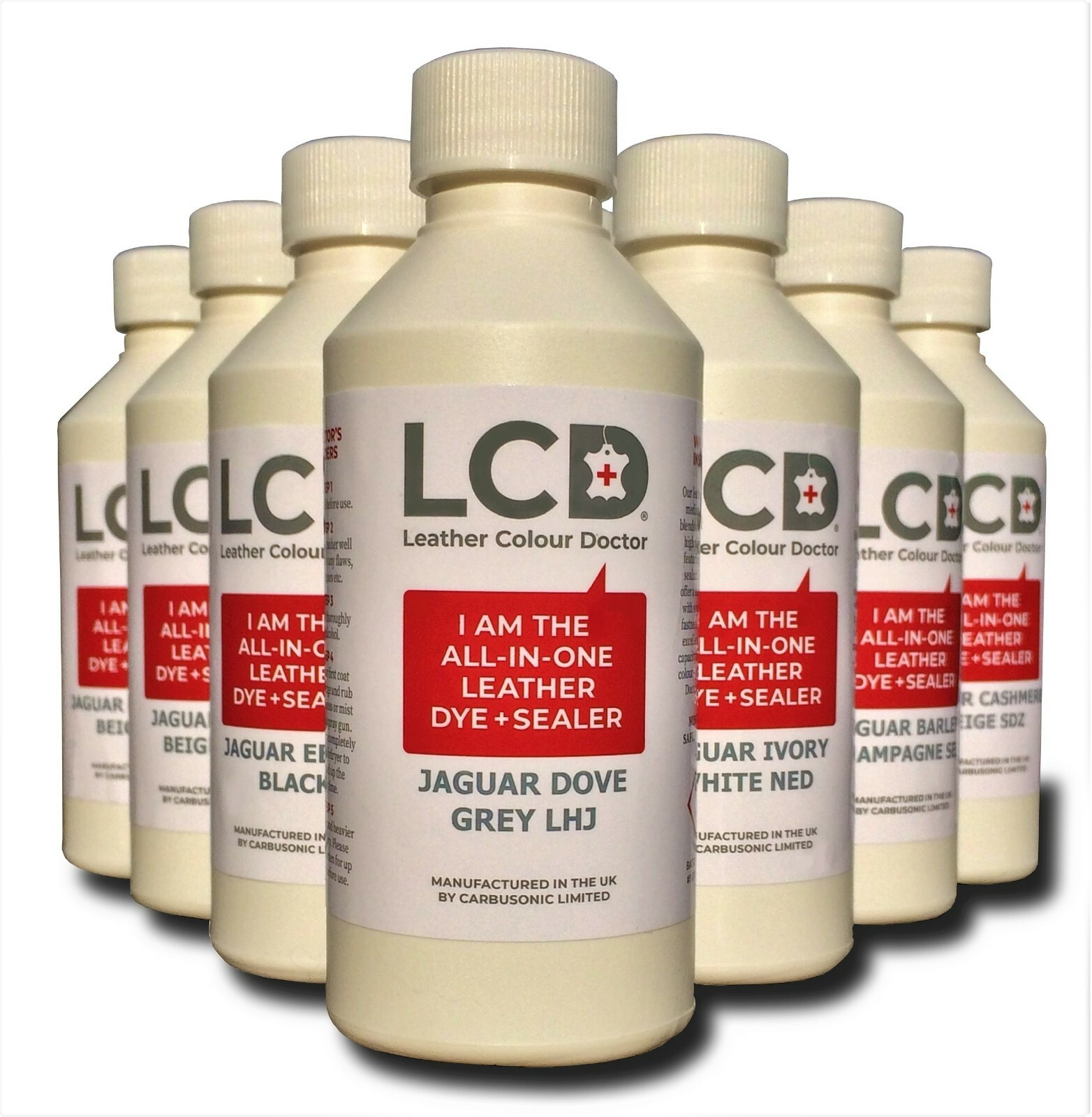 Jaguar Leather dye All In One Colourant Touch Up Repair Interior repair kit