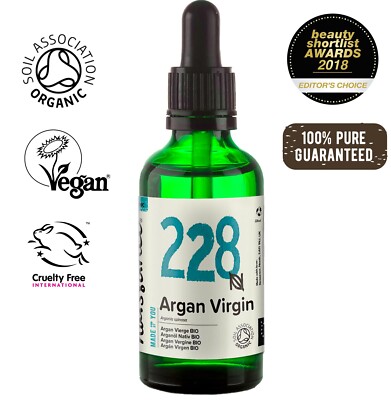 Naissance Arganöl nativ BIO 50ml kaltgepresst 100% rein aus Marokko Glasflasche