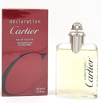 Declaration Cartier for Men 1.6oz / 50mL EDT Spray NEW Sealed by Parfums Cartier